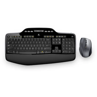 Logitech Wireless Desktop MK710 Laser DE schwarz (920-002420)