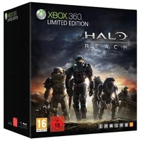 Microsoft Xbox 360 Slim silber + Halo Reach - Limited Edition (Bundle)