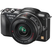Panasonic Lumix DMC-GF5 schwarz + X Vario 14-42mm + G Vario 45-150mm