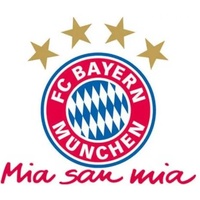 FC Bayern Wandtattoo "Mia san mia" FC Bayern Wandtattoo "Mia san mia"