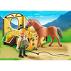 Playmobil Country Fjord Pferd mit braun-gelber Pferdebox (5517) Playmobil Country Fjord Pferd mit braun-gelber Pferdebox (5517)
