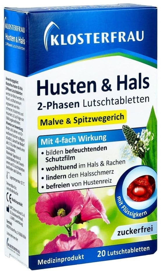 Klosterfrau Broncholind Husten Hals 2 Phasen Lutschtabletten