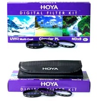 Hoya 3er Filterset DFK77 (UV,PLC,ND) -77mm