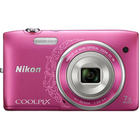 Nikon Coolpix S3500 rosa ornament