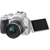 Panasonic Lumix DMC-G5K weiß + G Vario 14-42mm