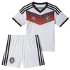 Adidas DFB Kinder Heim Minikit WM 2014 white/black/victory red/matte silver Gr. 104 Adidas DFB Kinder Heim Minikit WM 2014 white/black/victory red/matte silver Gr. 104