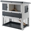 Ferplast Grand Lodge 120 Plus 115,5 x 73 x 117 cm grau Ferplast Grand Lodge 120 Plus 115,5 x 73 x 117 cm grau