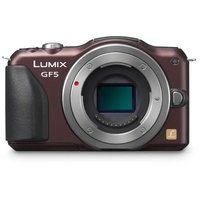 Panasonic Lumix DMC-GF5 braun + Sigma 30mm