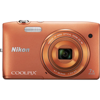 Nikon Coolpix S3500 orange