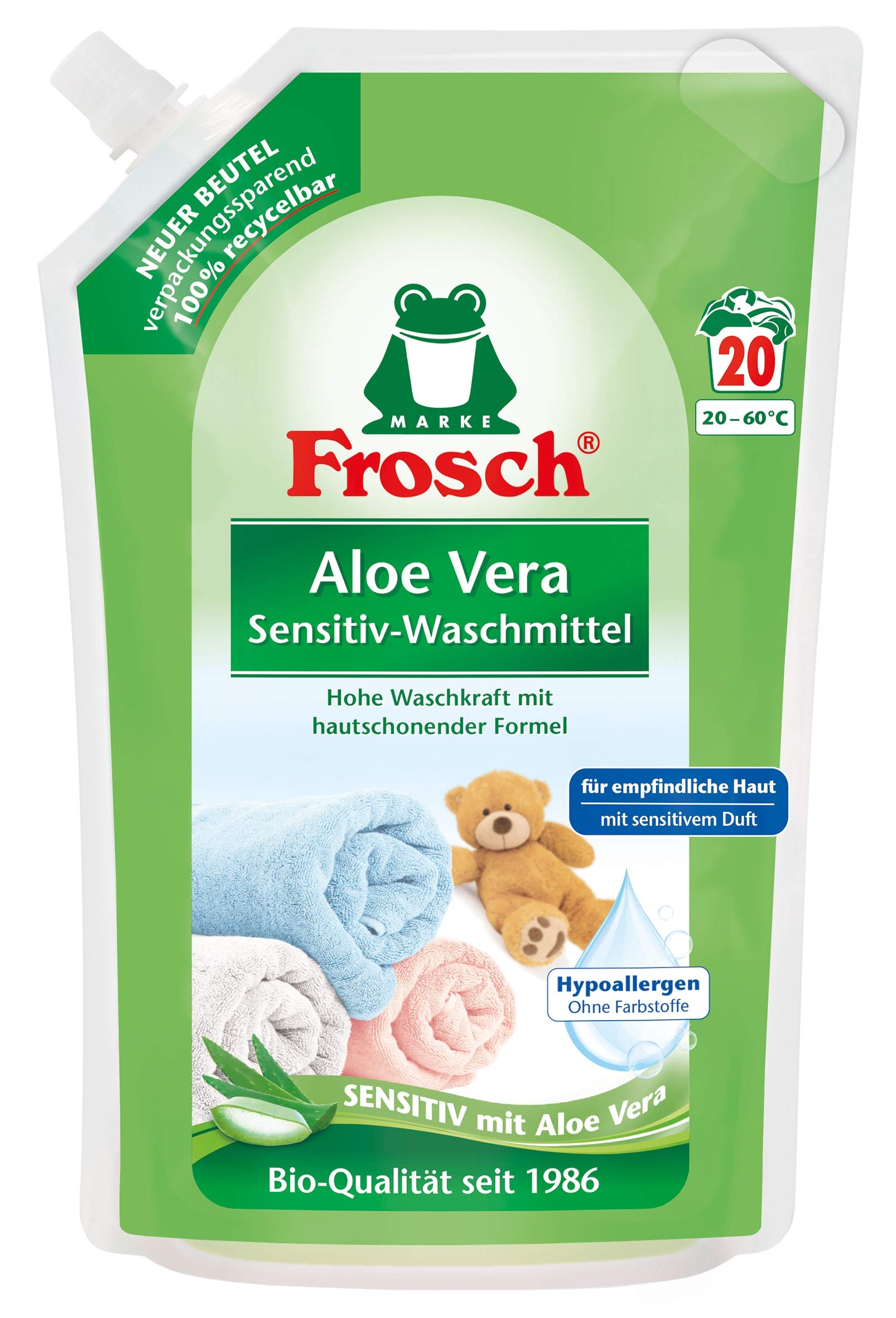 Frosch Aloe Vera Waschmittel Testberichte Bei Yopi De