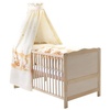 Julius Zöllner Komplettbett Nelly, weiß, 70 x 140 cm - Kuschelbär, apricot Julius Zöllner Komplettbett Nelly, weiß, 70 x 140 cm - Kuschelbär, apricot