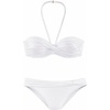 Bügel-Bandeau-Bikini Gr. 38, Cup C, weiß Bikini-Sets, 623381-38 Cup C