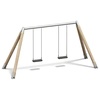 Sport-Thieme Doppelschaukel Holz/Metall, Aufhängehöhe (0701032) Sport-Thieme Doppelschaukel Holz/Metall, Aufhängehöhe (0701032)