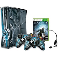 Microsoft Xbox 360 Slim 320 GB grau + Halo 4 (Limited Edition)