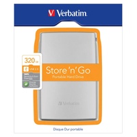Verbatim Store 'n' Go 320GB silber (53001)