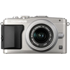 Olympus Pen E-PL5 + 14-42mm II R + 40-150mm R silber
