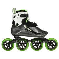 Powerslide Virus 100 schwarz/weiß/grün 44