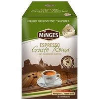 Minges Espresso Gusto Roma 10 Kapseln Minges Espresso Gusto Roma 10 Kapseln