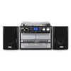 Auna Stereoanlage USB MP3 Kassette CD Plattenspieler Encode