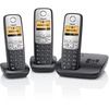 Gigaset A400A Trio schwarz