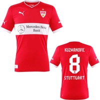 Puma VfB Stuttgart Herren Auswärts Trikot Kuzmanovic 2013/2014 rot S Puma VfB Stuttgart Herren Auswärts Trikot Kuzmanovic 2013/2014 rot S