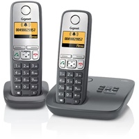 Gigaset A400A Duo dunkelgrau