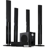 Auna 5.1-Heimkino-Surround-Set mit Funk-Lautsprechern Auna 5.1-Heimkino-Surround-Set mit Funk-Lautsprechern