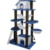 Kerbl Akropolis 120 x 70 x 170 cm blau/braun