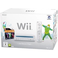 Nintendo Wii weiß + Just Dance 2 (Bundle)