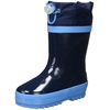 Gummistiefel Basic gefüttert mit Reflektoren, Blau (marine), 24/25 EU, 189329