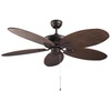 LA CREU Deckenventilator Phuket Kupferrot braun
