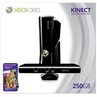 Microsoft Xbox 360 250 GB + Kinect + Spiel
