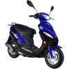 AGM-Motors GMX 450 Sport Mofa-Roller inkl. Topcase Blau-Schwarz AGM-Motors GMX 450 Sport Mofa-Roller inkl. Topcase Blau-Schwarz