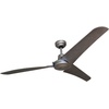 Pepeo Vordries 142 cm Deckenventilator Silber inkl. Wandschalter Pepeo Vordries 142 cm Deckenventilator Silber inkl. Wandschalter
