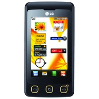 LG KP500 schwarz