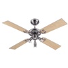 Westinghouse Deckenventilator Pearl 105 cm Edelstahl