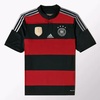 Adidas DFB Herren Auswärts Trikot 4 Sterne Weltmeisterschaft 2014 black/victory red/matte silver L Adidas DFB Herren Auswärts Trikot 4 Sterne Weltmeisterschaft 2014 black/victory red/matte silver L