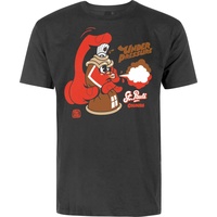 Underpressure Herren St. Pauli Colors T-Shirt schwarz/rot/braun L Underpressure Herren St. Pauli Colors T-Shirt schwarz/rot/braun L