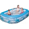 Bestway Deluxe Rectangular Family Pool 229 x 152 x 56 cm Bestway Deluxe Rectangular Family Pool 229 x 152 x 56 cm
