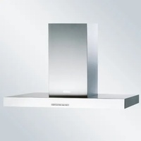 BIELMEIER V875393 Inselhaube Edelstahl, 90 cm