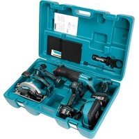 Makita Combo-Kit LXT418K inkl. Baustellenradio