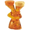 Koziol Luke Kontaktlinsenbox transparent orange Koziol Luke Kontaktlinsenbox transparent orange