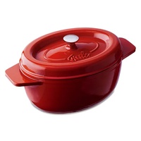 Fissler Arcana Bräter 36 cm oval rot