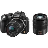 Panasonic Lumix DMC-G5W + G Vario 14-42mm + G Vario 45-150mm