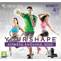 Microsoft Xbox 360 Slim 4 GB + Your Shape: Fitness Evolved 2012 + Kinect Adventures (Bundle)