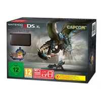 Nintendo 3DS XL schwarz + Monster Hunter 3 - Limited Edition + 4GB Speicherkarte (Bundle)