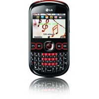 LG C300 schwarz / rot