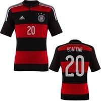 Adidas DFB Herren Auswärts Trikot Boateng 2014 black/victory red/matte silver XL Adidas DFB Herren Auswärts Trikot Boateng 2014 black/victory red/matte silver XL