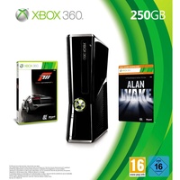 Microsoft Xbox 360 Slim 250 GB + Forza 3 + Alan Wake