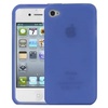 Logotrans Siliconcase Design Serie blau für iPhone 4